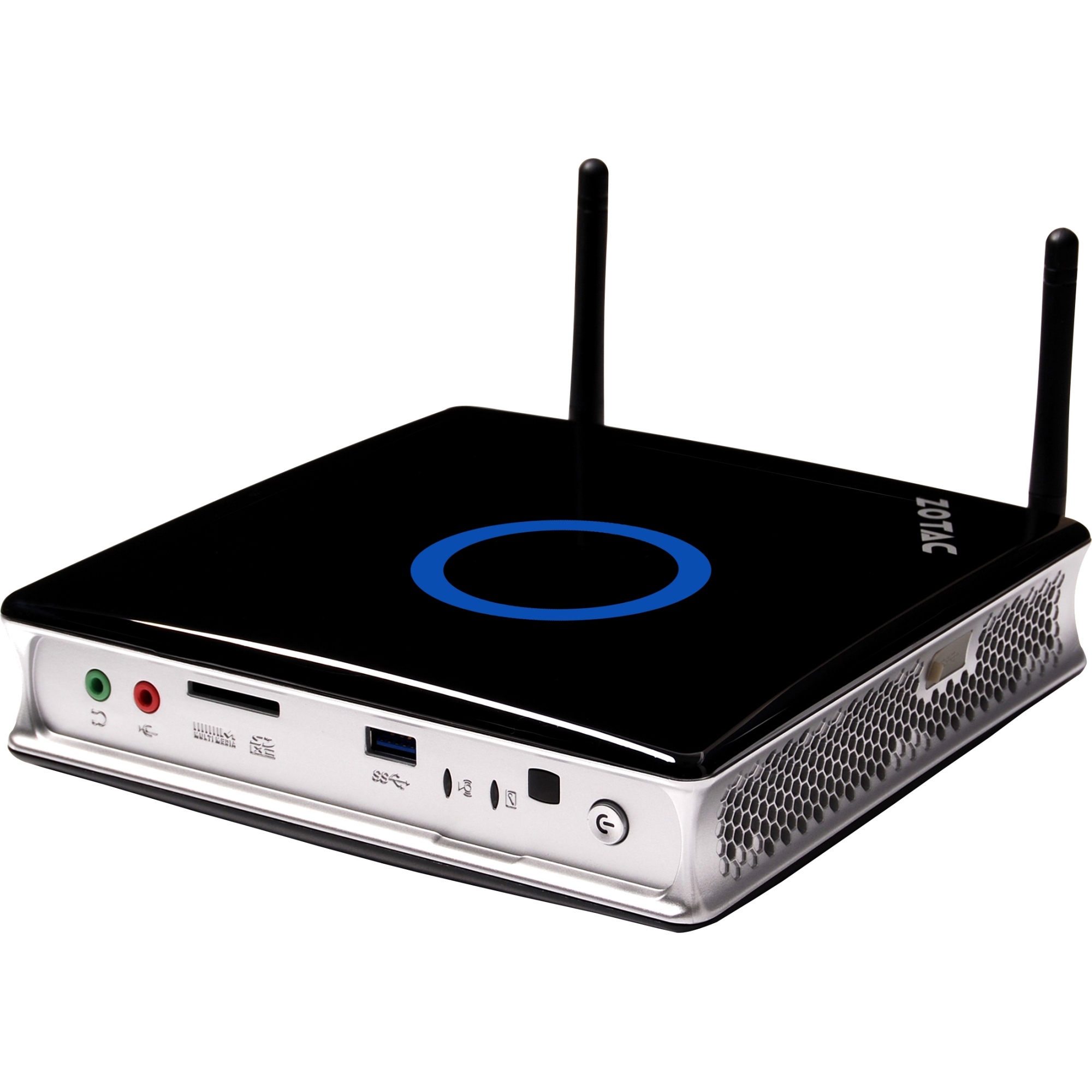 ZBOX Nettop Computer - Intel Core i3 i3-3220T 2.80 GHz - Mini PC - Black Silver - Intel HD Graphics 2500 - Wireless LAN - Bluetooth ZBOX Nettop Computer - Intel Core i3 i3-3220T 2.80 GHz - Mini PC - Black Silver - Intel HD Graphics 2500 - Wireless LAN - Bluetooth