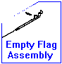 Flag lever - Sensor activator half of the sensor flag for detecting when the ADF input tray is empty - Activates the sensor on the rear wall of the ADF paper pickup assembly Flag lever - Sensor activator half of the sensor flag for detecting when the ADF input tray is empty - Activates the sensor on the rear wall of the ADF paper pickup assembly