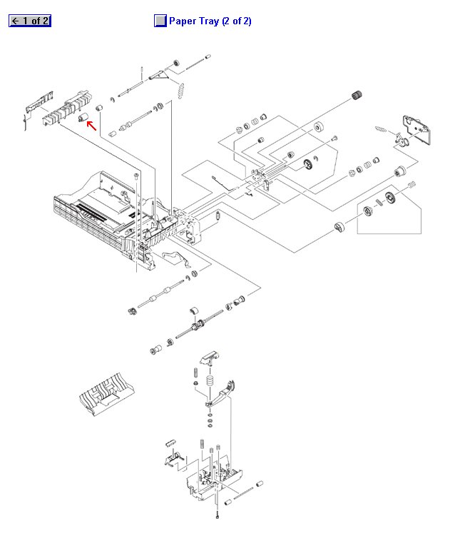 LaserJet 4200 4240 4250 4300 4345 4350 5200 M4345 M5035 P4014 P4015 P4515 Color LaserJet 4700 4730 CM4730 CM6040 CP3525 CP4005 CP6015 Feed/Separation Roller LaserJet 4200 4240 4250 4300 4345 4350 5200 M4345 M5035 P4014 P4015 P4515 Color LaserJet 4700 4730 CM4730 CM6040 CP3525 CP4005 CP6015 Feed/Separation Roller