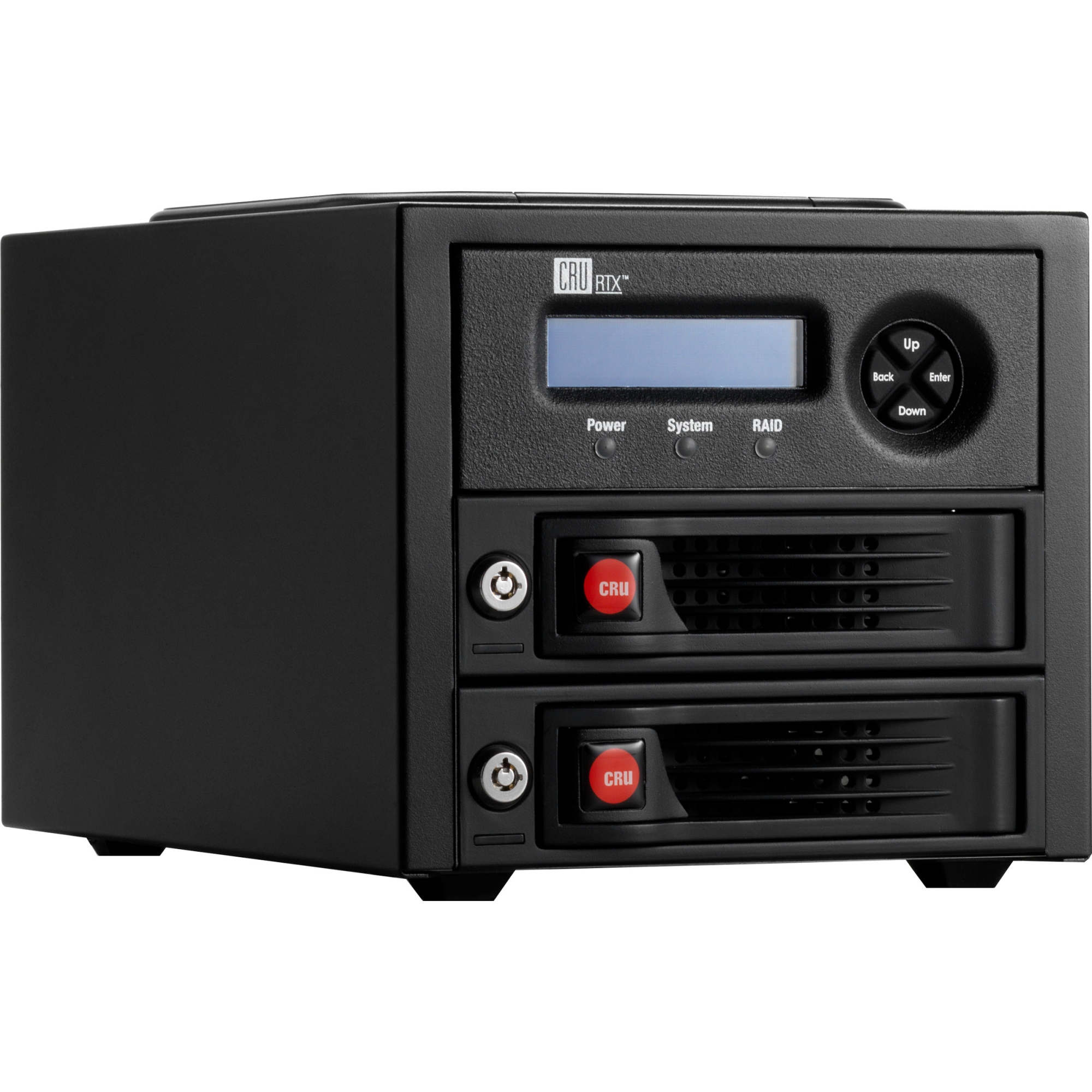 RTX RTX220-3QR DAS Array - 2 x HDD Supported - 2 x HDD Installed - 8 TB Installed HDD Capacity - Serial ATA/300 Controller - 2 x Total Bays - Serial ATA/300 - USB 3.0 eSATA/USB Combo FireWire/i.LINK 800 External