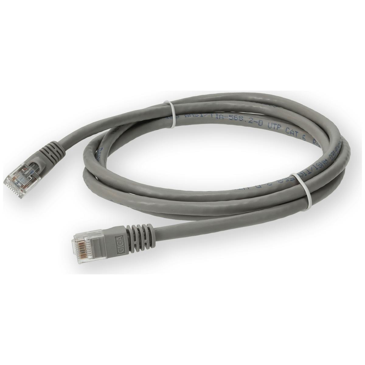 RJ-45 M/M PATCH CBL 5FT GRAY CAT6 UTP PVC CU