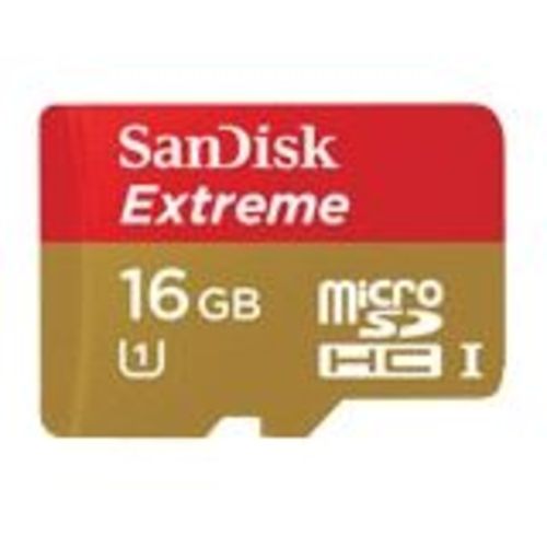 Extreme microSDHC UHS-I Memory Card (16GB)