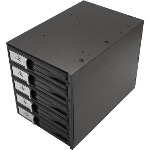 3.5 inch 5-Bay SATA/SAS Mobile Rack HDD Internal Enclosure Retail 3.5 inch 5-Bay SATA/SAS Mobile Rack HDD Internal Enclosure Retail