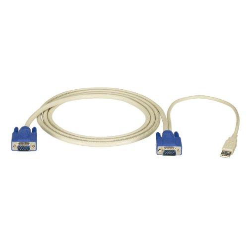 15FT KVM CPU CABLE VGA USB EC S ERIES