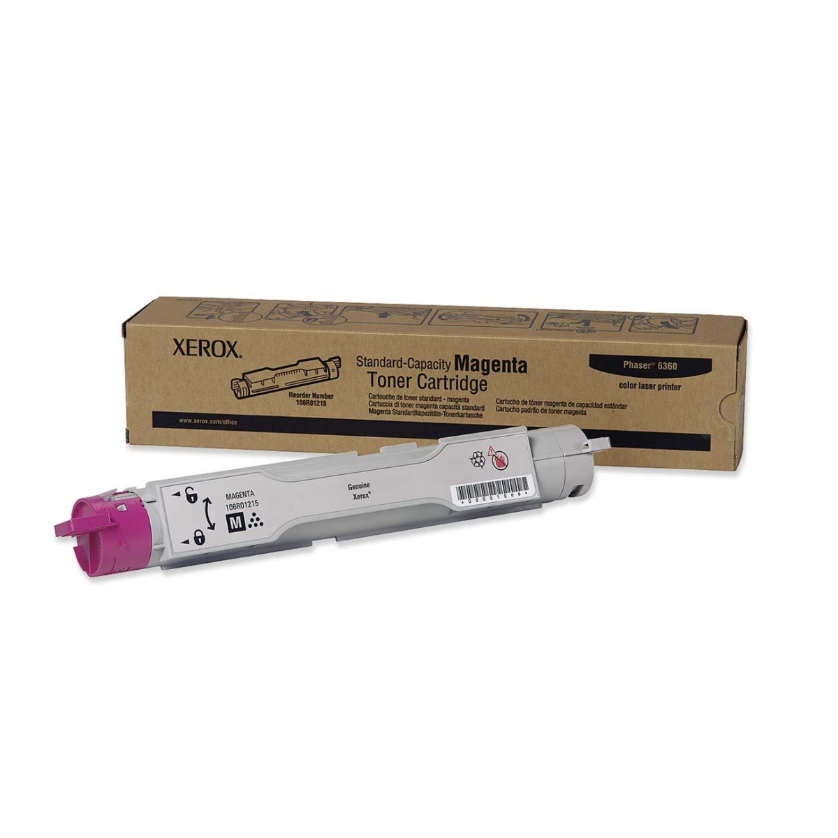 Phaser 6360 - Magenta - original - toner cartridge - for Xerox Phaser 6360DA 6360DB 6360DN 6360DT 6360DX 6360N Phaser 6360 - Magenta - original - toner cartridge - for Xerox Phaser 6360DA 6360DB 6360DN 6360DT 6360DX 6360N