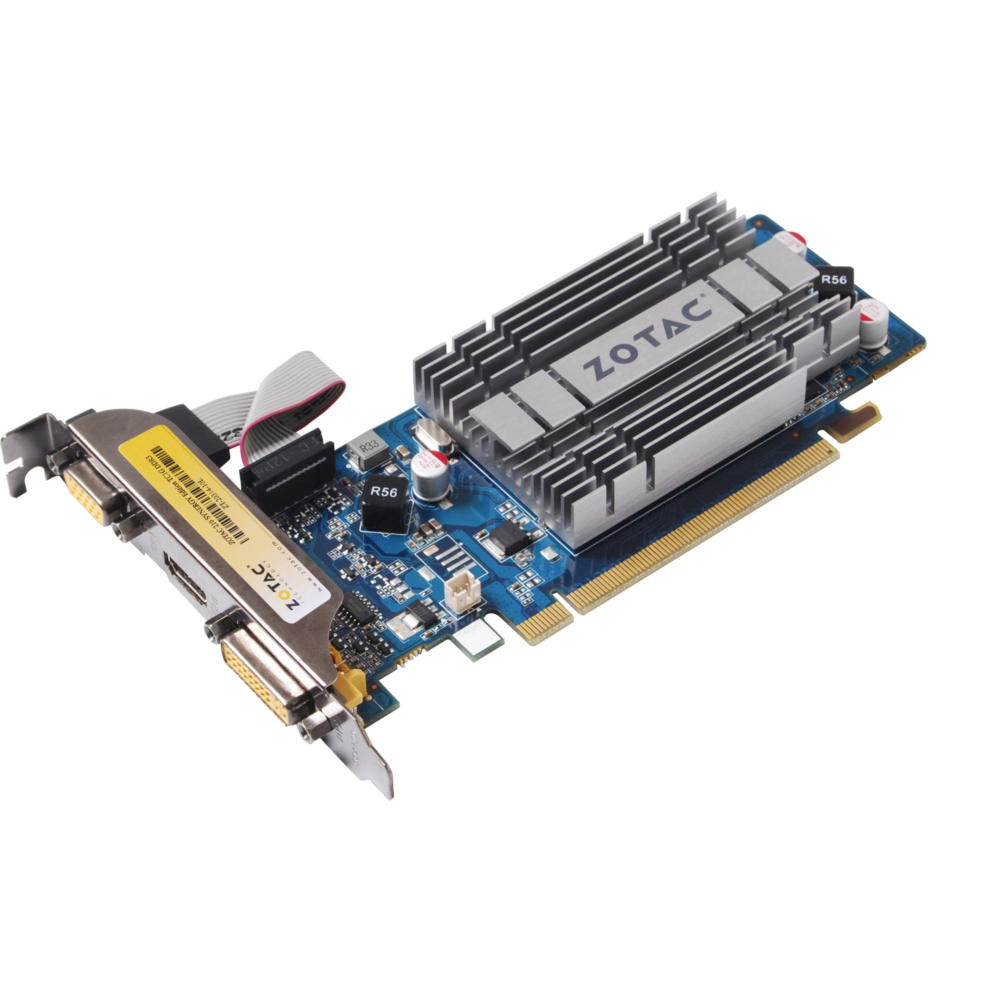 GeForce 210 Graphic Card - 520 MHz Core - 1 GB DDR3 SDRAM - PCI Express 2.0 x16 - 1200 MHz Memory Clock - 2560 x 1600 - Passive Cooler - DirectCompute DirectX 10.1 OpenGL 3.2 - HDMI - DVI - VGA GeForce 210 Graphic Card - 520 MHz Core - 1 GB DDR3 SDRAM - PCI Express 2.0 x16 - 1200 MHz Memory Clock - 2560 x 1600 - Passive Cooler - DirectCompute DirectX 10.1 OpenGL 3.2 - HDMI - DVI - VGA