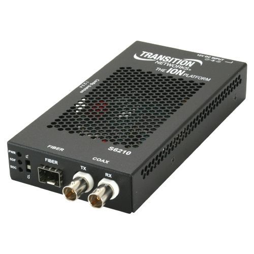 Networks S6210 Media Converter - 1 x SC Ports - T3/E3 - External