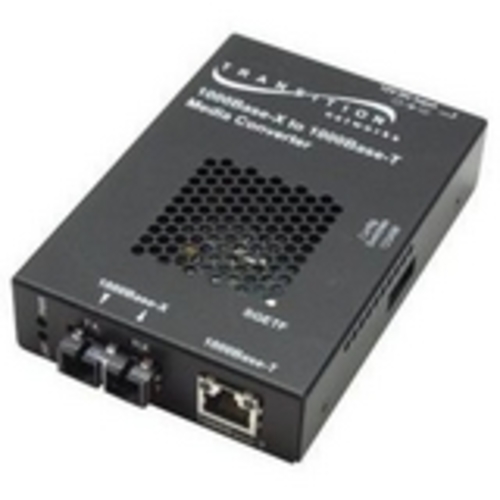 Networks SGETF1014-110 Gigabit Ethernet Media Converter - 1 x RJ-45  1 x SC - 1000Base-T 1000Base-LX - Wall-mountable