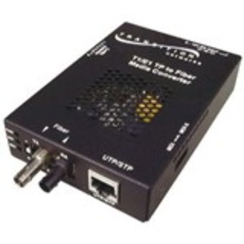 Stand-Alone Remotely Managed - Fiber media converter - RJ-48 / SC multi-mode - up to 1.2 miles - T-1/E-1 - 850 nm Stand-Alone Remotely Managed - Fiber media converter - RJ-48 / SC multi-mode - up to 1.2 miles - T-1/E-1 - 850 nm