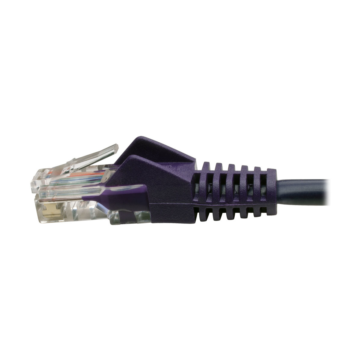 CAT5E 350 MHZ SNAGLESS MOLDED UTP PATCH CABLE (RJ45 M/M) PURPLE 25 FT. CAT5E 350 MHZ SNAGLESS MOLDED UTP PATCH CABLE (RJ45 M/M) PURPLE 25 FT.