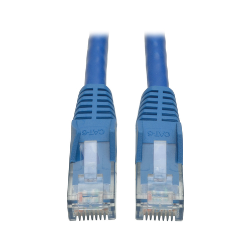 Lite Cat6 Gigabit Snagless Molded Patch Cable - (RJ45 M/M) - Blue 50 Piece Pack 3-ft.