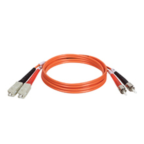 1.2M DUPLEX MULTIMODE 62.5/125 FIBER OPTIC PATCH CABLE SC/ST 4FT 1.2 METER 1.2M DUPLEX MULTIMODE 62.5/125 FIBER OPTIC PATCH CABLE SC/ST 4FT 1.2 METER