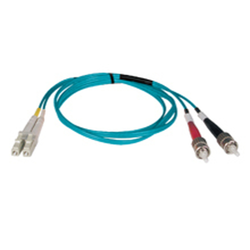 1M 10Gb Duplex Multimode 50/125 OM3 LSZH Fiber Optic Patch Cable LC/ST Aqua 3 feet 3ft 1 Meter - Patch cable - LC multi-mode (M) to ST multi-mode (M) - 3.3 ft - fiber optic - 50 / 125 micron - OM3 - aqua blue 1M 10Gb Duplex Multimode 50/125 OM3 LSZH Fiber Optic Patch Cable LC/ST Aqua 3 feet 3ft 1 Meter - Patch cable - LC multi-mode (M) to ST multi-mode (M) - 3.3 ft - fiber optic - 50 / 125 micron - OM3 - aqua blue
