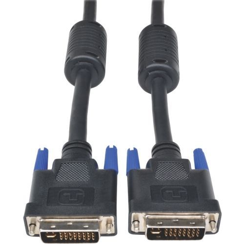 DVI-I Dual Link Digital and Analog Monitor Cable (DVI-I M/M) 15-ft - DVI for Audio/Video Device Monitor Projector - 1.24 GB/s - 15 ft - 1 x DVI-I (Dual-Link) Male Digital Audio/Video - 1 x DVI-I (Dual-Link) Male Digital Audio/Video - Gold-plated Contacts DVI-I Dual Link Digital and Analog Monitor Cable (DVI-I M/M) 15-ft - DVI for Audio/Video Device Monitor Projector - 1.24 GB/s - 15 ft - 1 x DVI-I (Dual-Link) Male Digital Audio/Video - 1 x DVI-I (Dual-Link) Male Digital Audio/Video - Gold-plated Contacts