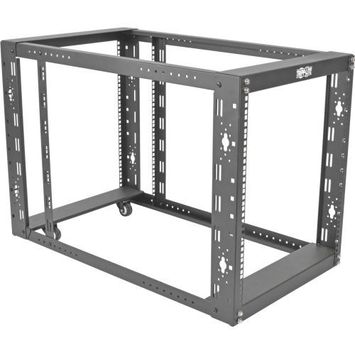 12U 4-POST OPEN FRAME RACK CABINET FLOOR STANDING 36 INCH DEPTH