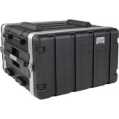 6U ABS Server Rack Equipment Flight Case for Shipping & Transportation - Shipping case - black - 6U - 19 inch 6U ABS Server Rack Equipment Flight Case for Shipping & Transportation - Shipping case - black - 6U - 19 inch