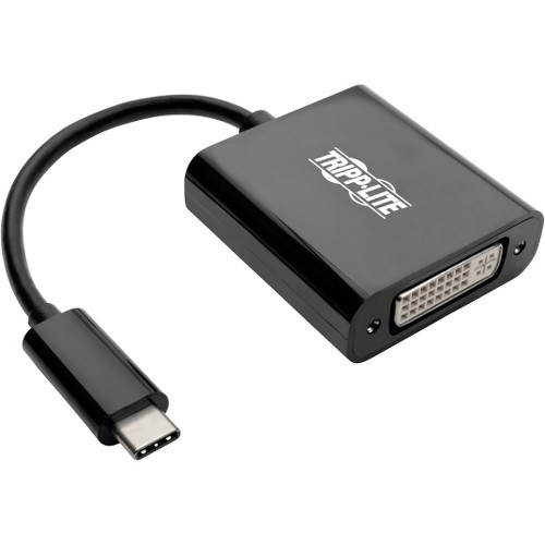USB-C to DVI Adapter Converter USB 3.1 Gen 1 Thunderbolt 3 1080p - M/F Black USB Type C USB-C USB Type-C - Video adapter - single link - USB-C (M) to DVI-D (F) - USB 3.1 Gen 1 / Thunderbolt 3 - 6 in - 1080p support - black USB-C to DVI Adapter Converter USB 3.1 Gen 1 Thunderbolt 3 1080p - M/F Black USB Type C USB-C USB Type-C - Video adapter - single link - USB-C (M) to DVI-D (F) - USB 3.1 Gen 1 / Thunderbolt 3 - 6 in - 1080p support - black