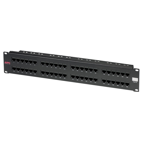 Patch panel - 48 ports - TAA Compliant - for P/N: SRT8KXLJ SURT20KUXI-IN