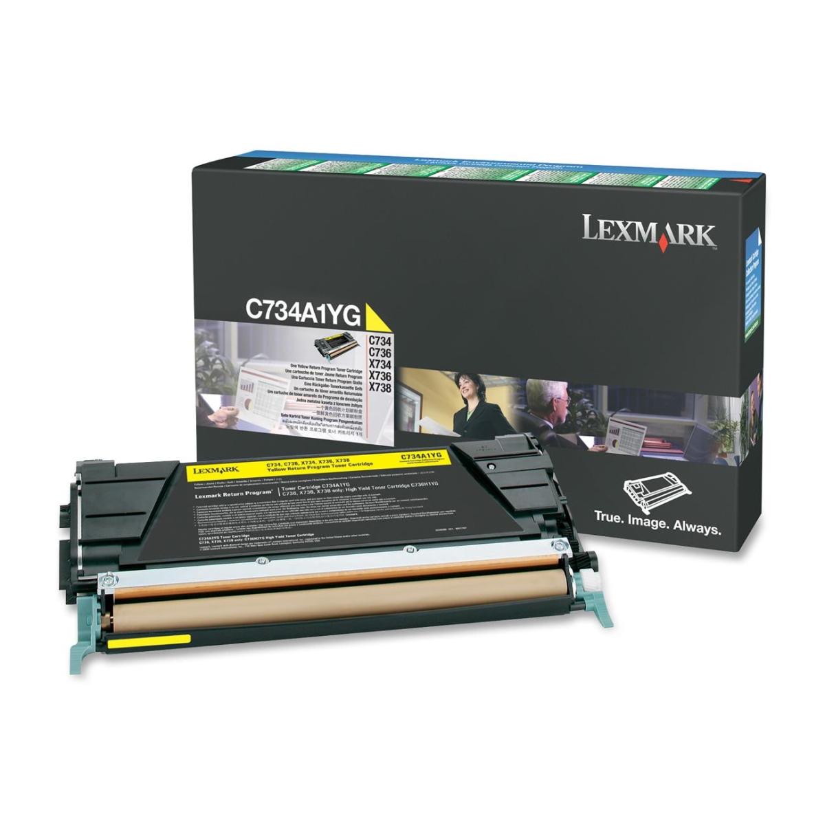 Yellow - original - toner cartridge LCCP LRP - for C734DN 734dtn 734dw 734n 736dn 736dtn 736N; X734de 736de 738de 738dte Yellow - original - toner cartridge LCCP LRP - for C734DN 734dtn 734dw 734n 736dn 736dtn 736N; X734de 736de 738de 738dte