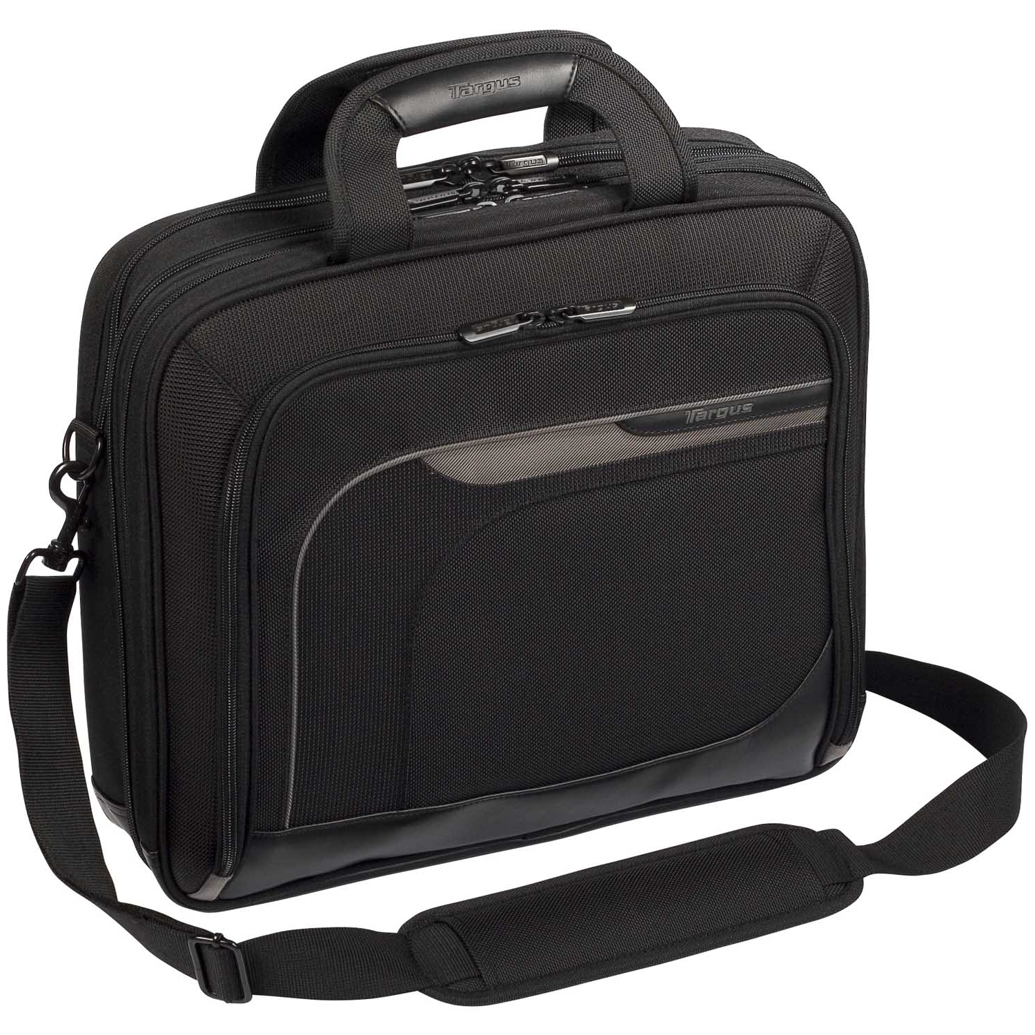 Checkpoint-Friendly Mobile Elite Laptop Case 11 7/8 X 14 3/8 X 1 3/4 Bk/gy