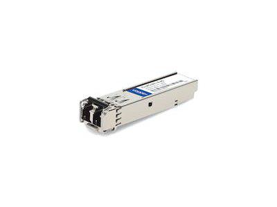 F5 F5-UPG-SFP+-R Compatible SFP+ Transceiver - SFP+ transceiver module (equivalent to: F5 Networks F5-UPG-SFP+-R) - 10 Gigabit Ethernet - 10GBase-SR - LC multi-mode - up to 984 ft - 850 nm