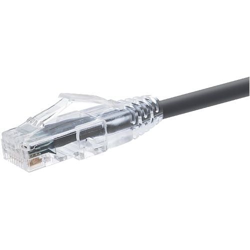 CLEARFIT CAT6 PATCH CABLE BLACK SNAGLESS 12FT CLEARFIT CAT6 PATCH CABLE BLACK SNAGLESS 12FT