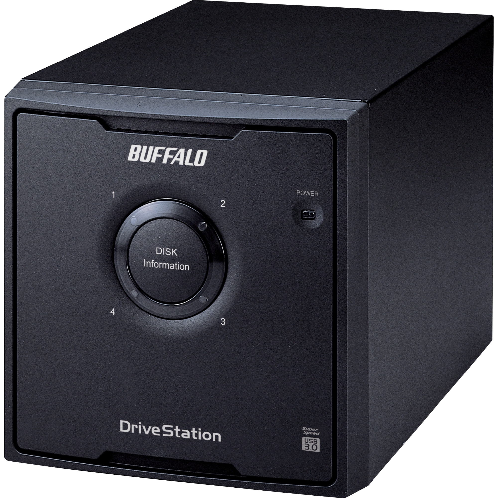 DriveStation Quad DAS Array - 4 x HDD Supported - 4 x HDD Installed - 8 TB Installed HDD Capacity - Serial ATA/300 Controller - 4 x Total Bays - Serial ATA/300 - USB 3.0 - JBOD 0 1 5 10 RAID Levels Desktop