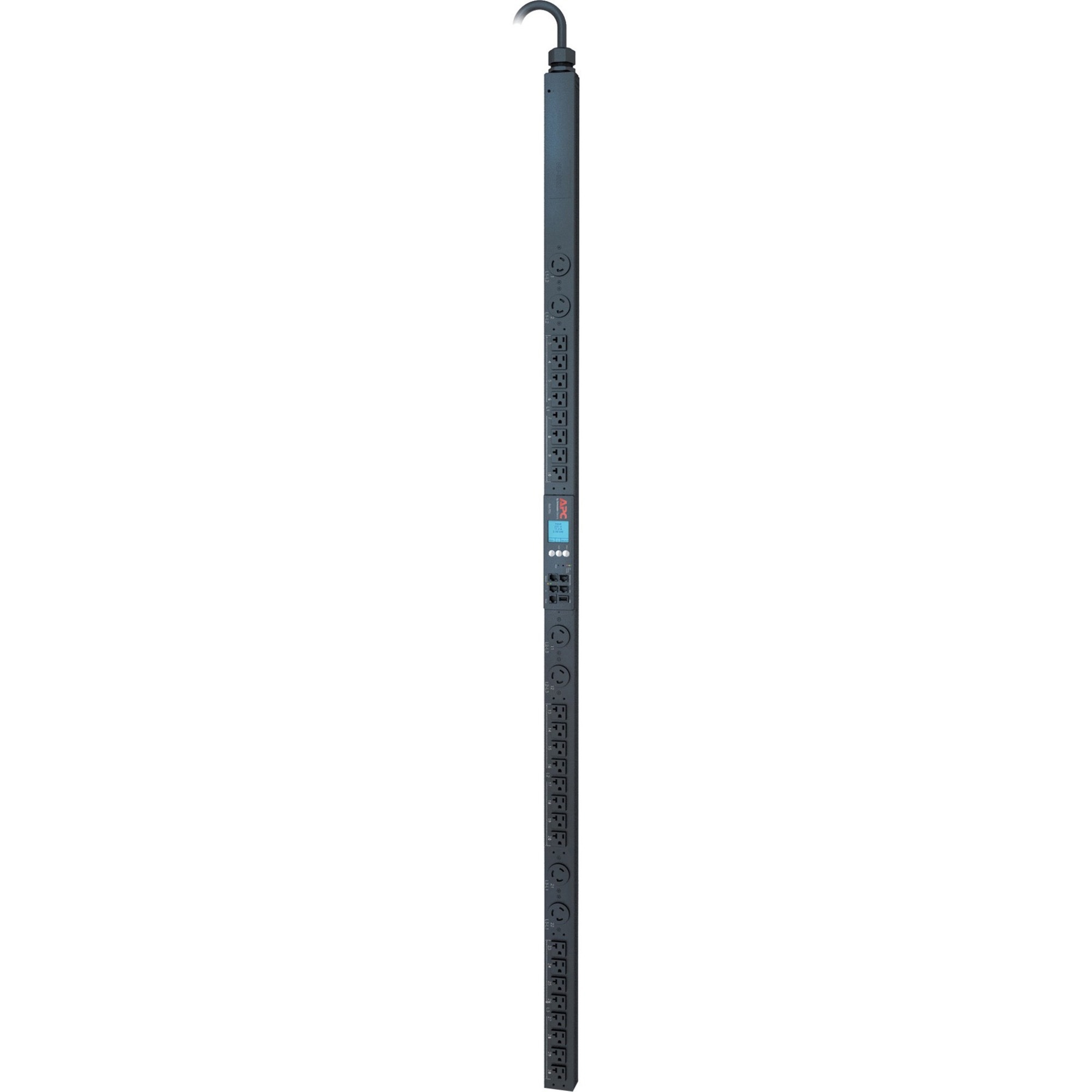 Metered Rack PDU 2G - Power distribution unit ( rack-mountable ) - AC 208 V - 5760 VA - 3-phase - Ethernet RS-232 USB - input: NEMA L21-20 - output connectors: 30 - 0U - black - for P/N: AR3100 Metered Rack PDU 2G - Power distribution unit ( rack-mountable ) - AC 208 V - 5760 VA - 3-phase - Ethernet RS-232 USB - input: NEMA L21-20 - output connectors: 30 - 0U - black - for P/N: AR3100