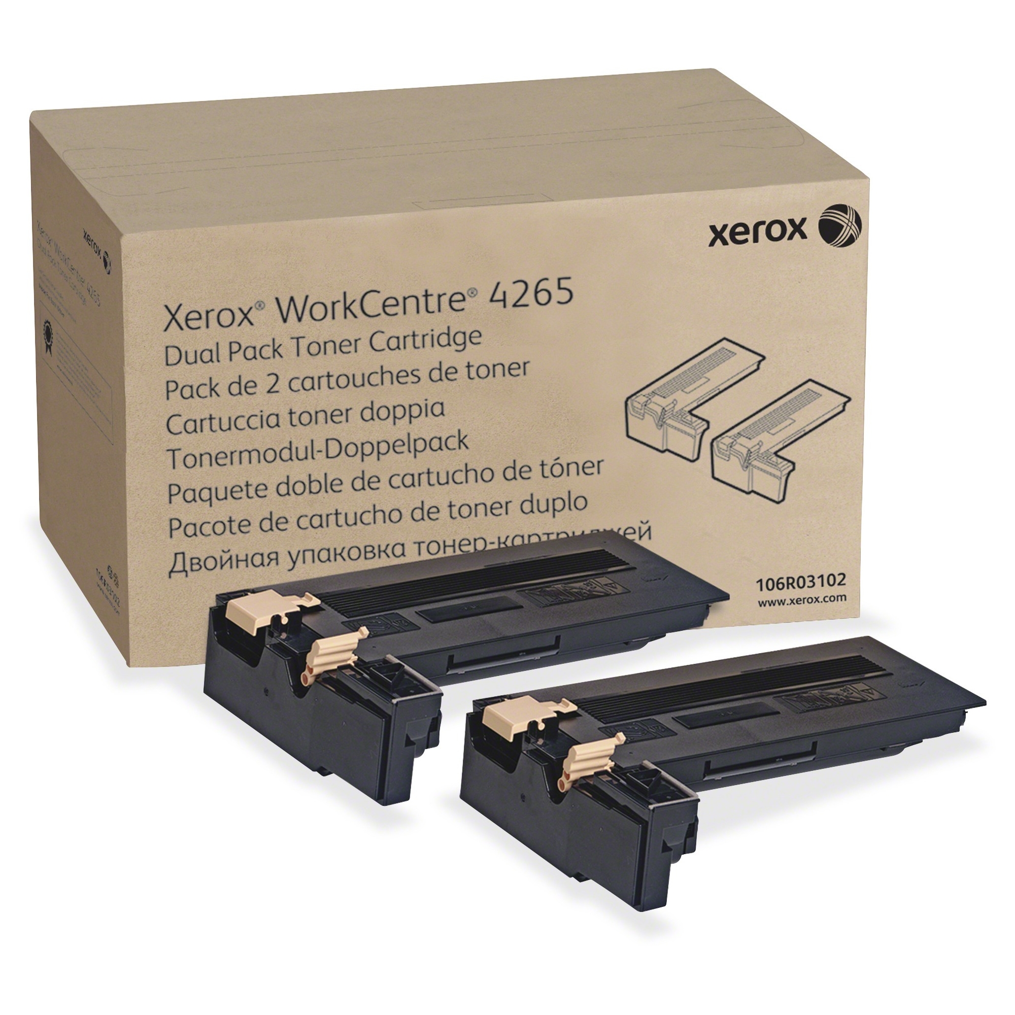 2-pack - Dual Capacity - black - original - toner cartridge - for WorkCentre 4265/S 4265/SM 4265/X 4265/XF 4265/XFM 4265/XM 4265/YSM 2-pack - Dual Capacity - black - original - toner cartridge - for WorkCentre 4265/S 4265/SM 4265/X 4265/XF 4265/XFM 4265/XM 4265/YSM