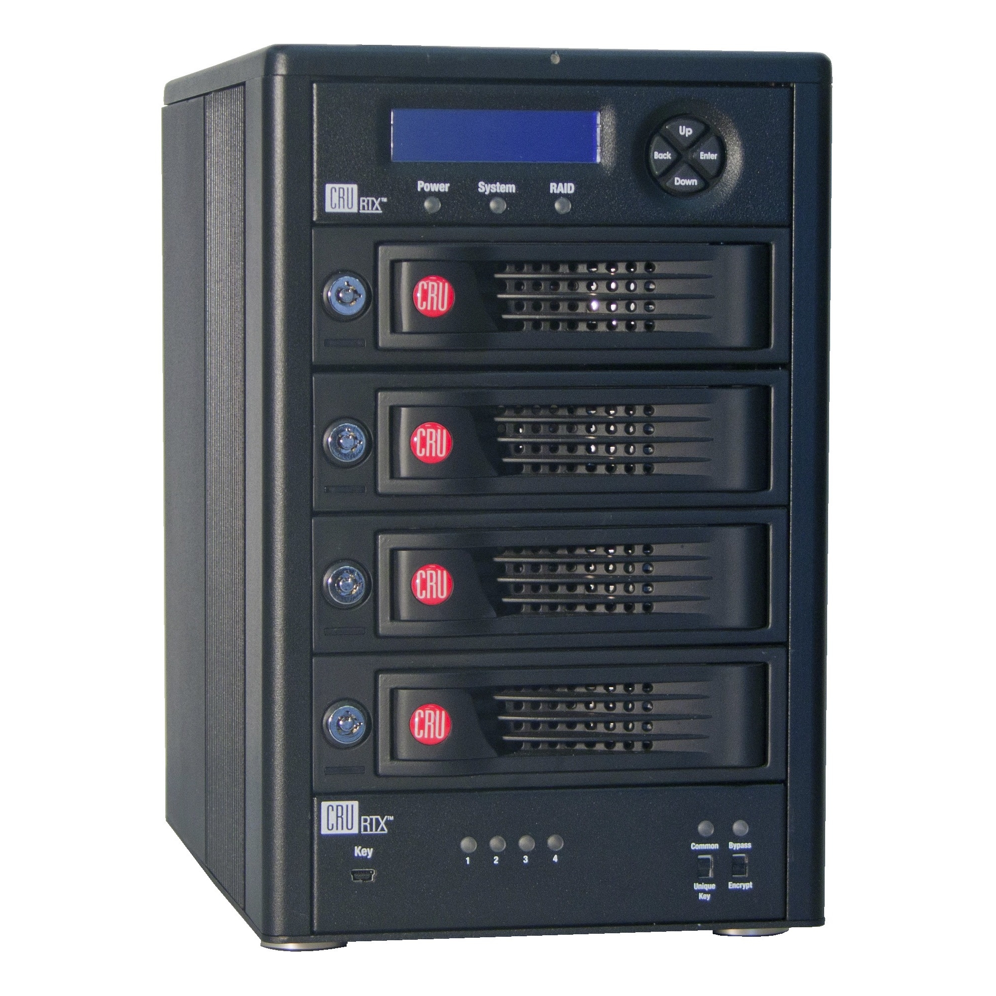 RTX SECURE 410-3QR 4-BAY RAID TOWER