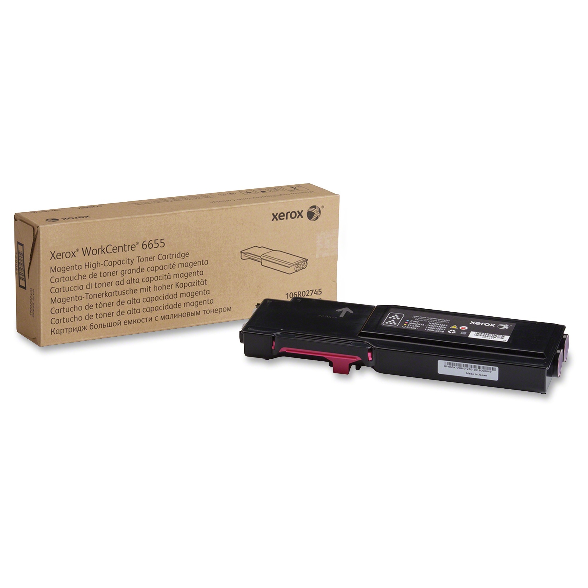 High Capacity - magenta - original - toner cartridge - for Xerox 6655V_XM; WorkCentre 6655 6655/XM 6655/YXM 6655V_X High Capacity - magenta - original - toner cartridge - for Xerox 6655V_XM; WorkCentre 6655 6655/XM 6655/YXM 6655V_X