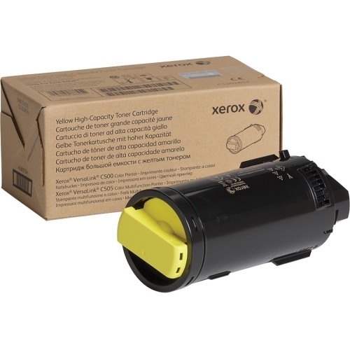VersaLink C500 - High Capacity - yellow - original - toner cartridge - for VersaLink C500 C505 VersaLink C500 - High Capacity - yellow - original - toner cartridge - for VersaLink C500 C505