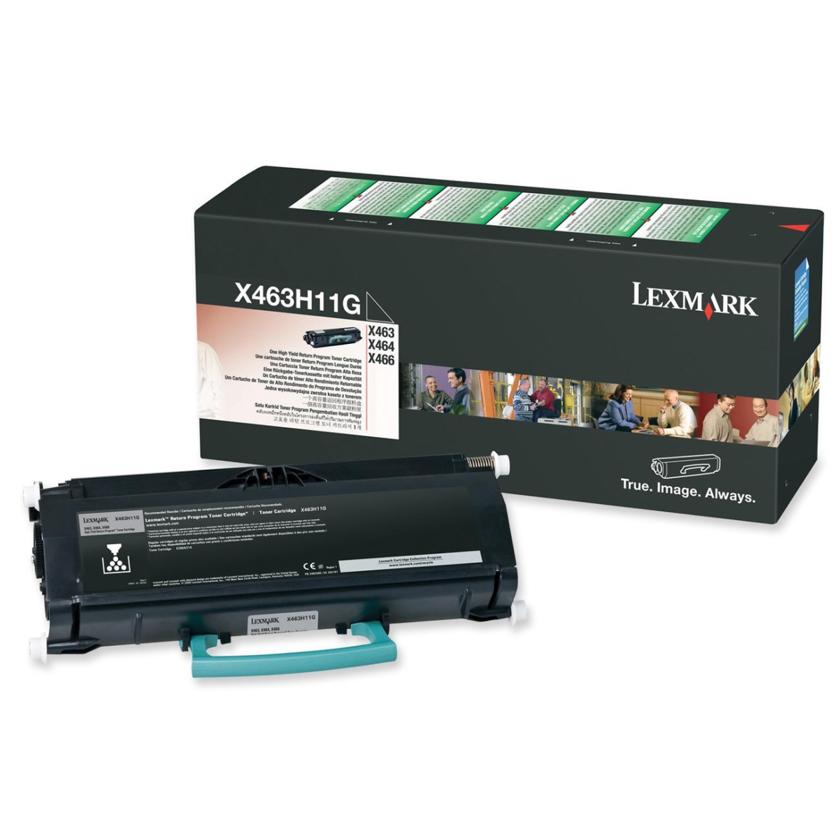 High Yield - black - original - toner cartridge LCCP LRP - for Lexmark X463de X464de X466de X466dte X466dwe High Yield - black - original - toner cartridge LCCP LRP - for Lexmark X463de X464de X466de X466dte X466dwe