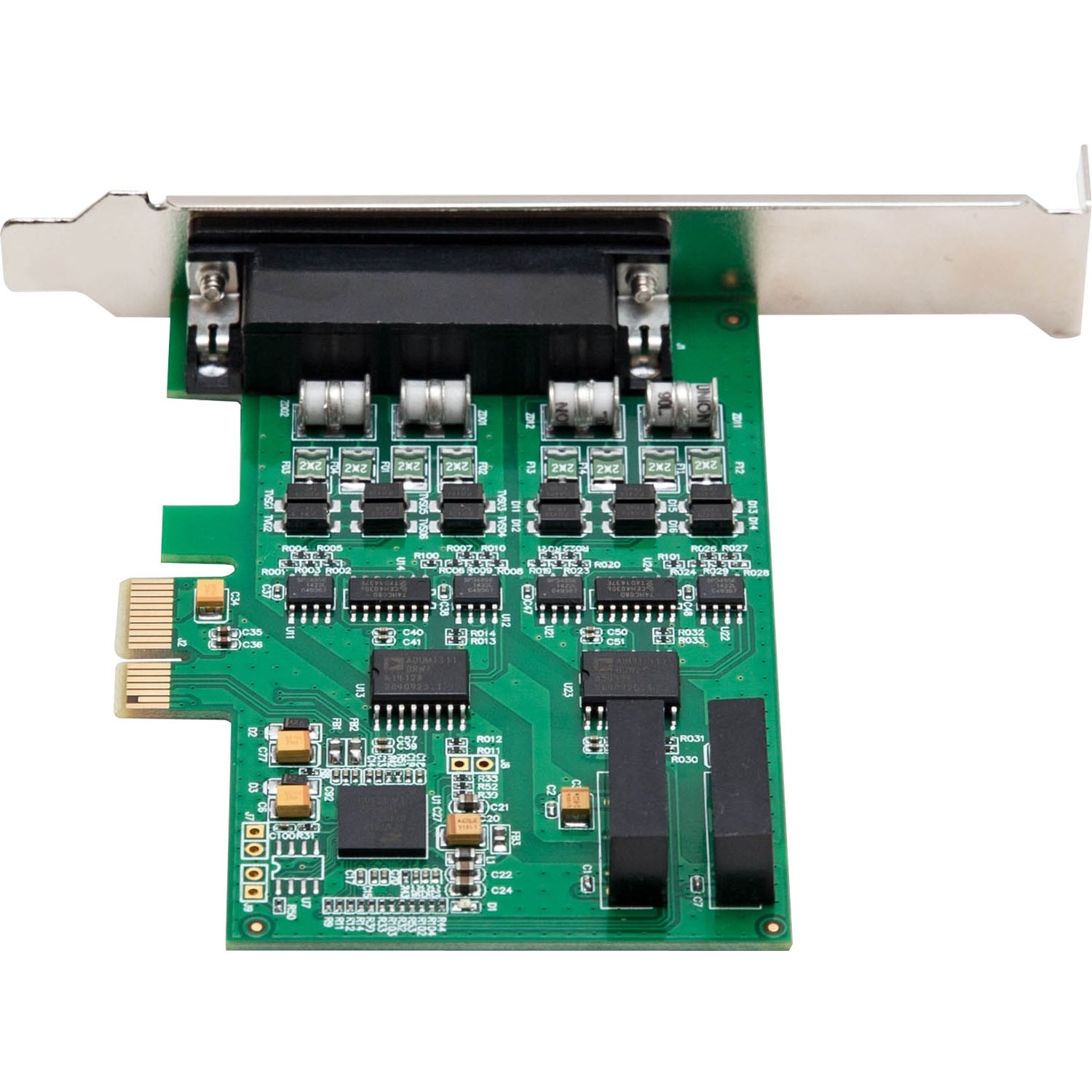 IO Crest PCI-Express Serial Card - PCI Express 2.0 x1 - 2 x DB-9 Male RS-232 Serial Via Cable - Plug-in Card