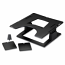 Notebook Stand - 13.9 inch Height x 9.1 inch Width x 14.1 inch Depth - Black