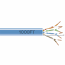 CAT5E 350-MHZ SOLID ETHERNET CABLE - UNSHIELDED (UTP)  CMR PVC BLUE 1000-