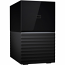 WD TDSourcing My Book Duo WDBFBE0160JBK - Hard drive array - 16 TB - 2 bays - HDD 8 TB x 2 - USB 3.1 (external)