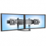 Dual Monitor & Handle Kit - Mounting kit (handle 2 mounting brackets bow mounting arm) for 2 LCD displays - black - screen size: up to 26 inch - wall-mountable - for P/N: 45-296-026 45-304-026