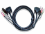 KVM Cable - for KVM Switch - 10 ft - 1 x DVI-I (Single-Link) Video 1 x USB 1 x Microphone 1 x Audio