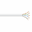 CAT6 250-MHZ SOLID ETHERNET CABLE - UNSHIELDED (UTP)  CMP PLENUM WHITE 10