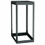 15U 4-POST FLEX RACK 20.6IN X 2 9IND M6 SQUARE HOLES 2000LB. CAPACI