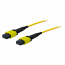 computer 1M OS1 SMF MPO/MPO Crossover Yellow Fiber Optic Network Patch Cable - Fiber Optic for Network Device - 3.28 ft - 1 x MPO Female Network - 1 x MPO Female Network - Yellow