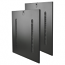 42U Rack Enclosure Cabinet Side Panels Cable Pass Through Slots - Rack side panel - 42U (pack of 2 )