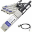 DELL 470-AAXG COMPATIBLE TAA COMPLIANT 40GBASE-CU QSFP+ TO 4XSFP+ DIRECT A