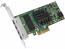 Intel I350T4 Comparable Quad RJ-45 Port PCIe NIC - Network adapter - PCIe x4 - 1000Base-T x 4