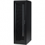 S-Series Seismic Enclosure - 19 inch 42U Wide for Server LAN Switch PDU - Black Black