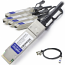 1m 40GBase-CR4 to 4X10G Base-CU SFP+ DAC Cable F/Cisco - Twinaxial for Network Device - 1m - 1 x QSFP+ - 4 x SFP+ Network