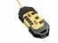 Safety Power Strip 120V 5-15R 8 Outlet Metal 25 Crd GFCI Plug - Power strip - 15 A - AC 120 V - input: NEMA 5-15 - output connectors: 8 (NEMA 5-15) - 25 ft - black yellow