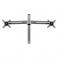 Lotus Dual Monitor Arm Kit Up To 27 inch  Up To 13 Lbs. Grommet Silver