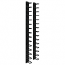 Rack Enclosure Cabinet 6ft Horizontal Cable Ring Flexible 6 feet - Rack cable management kit (vertical) - black - 6 ft